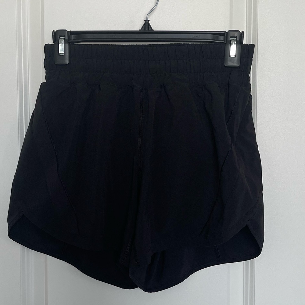 lululemon athletica Black Athletic Shorts - Size 6